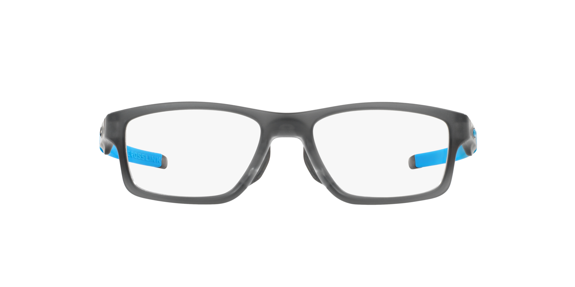 Oakley Crosslink® (TruBridge™) Eyeglasses with Satin Grey Smoke