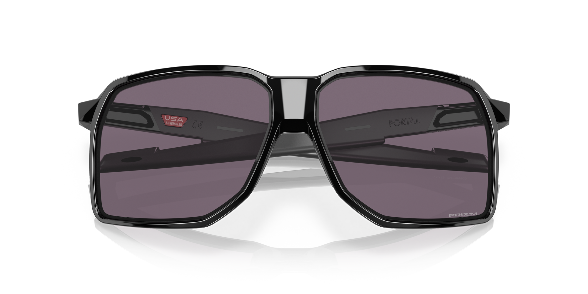 Oakley Portal Sunglasses with Carbon Frame and Prizm Grey Lenses