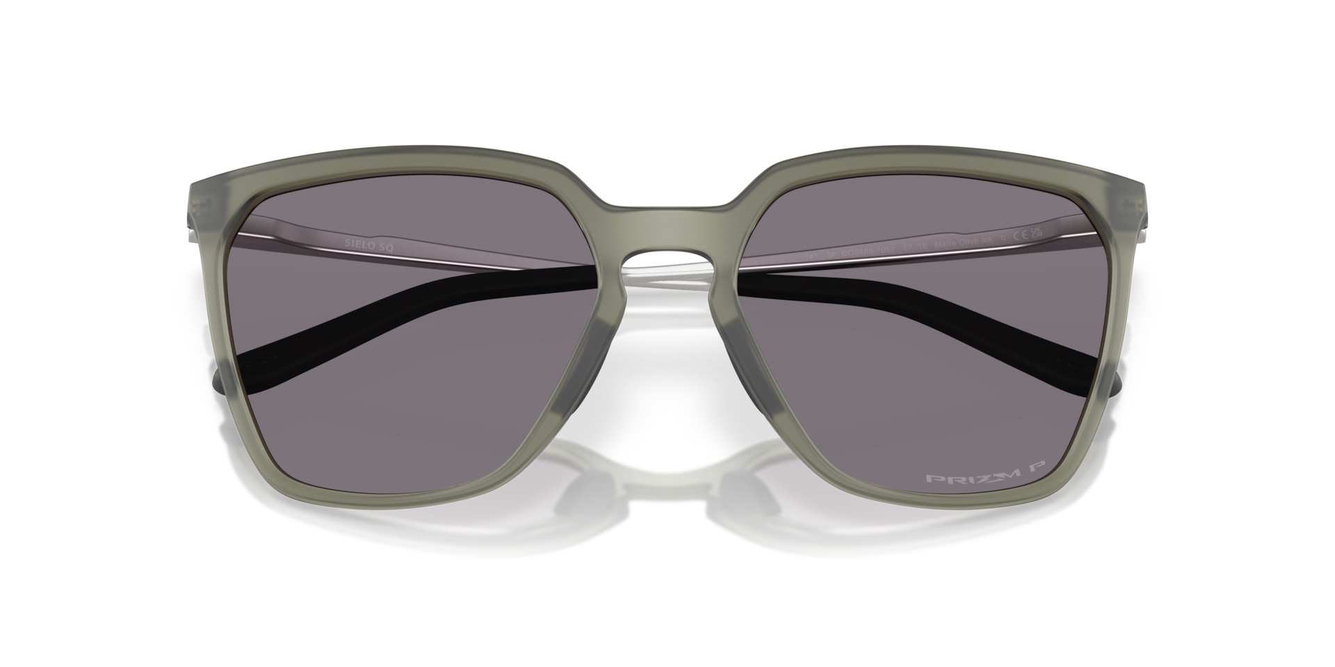 Oakley Sielo SQ Sunglasses with Matte Transparent Light Curry