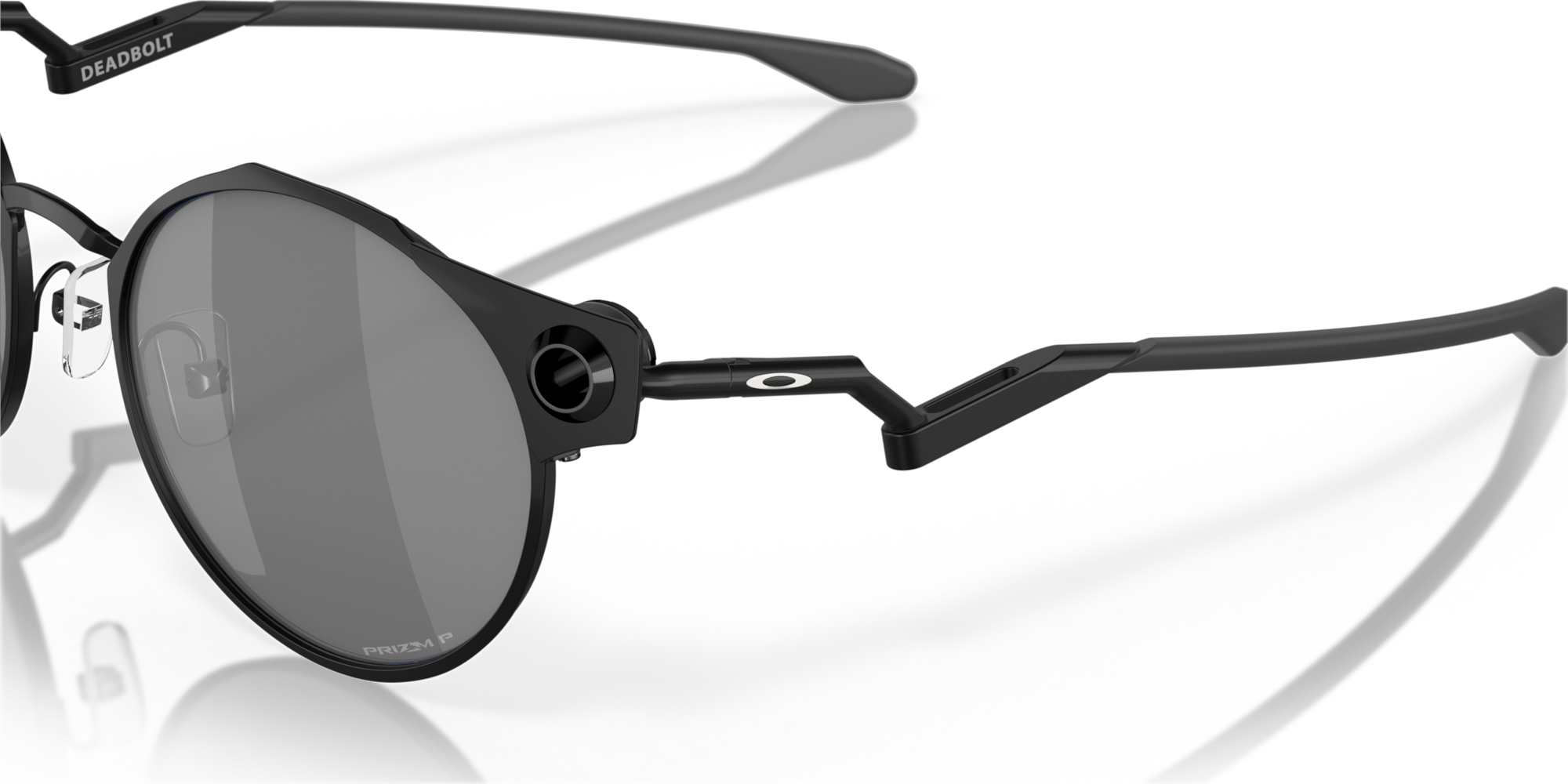 Oakley Deadbolt™ Sunglasses with Satin Black Frame and Prizm Black