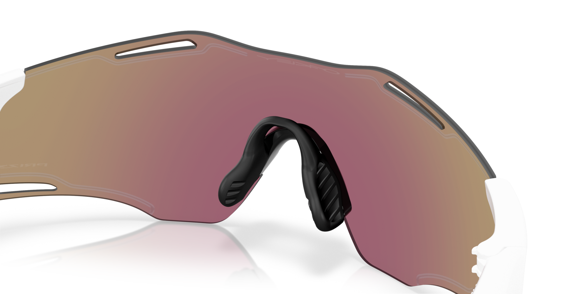 オークリー Cybr Zeroサングラス Polished WhiteフレームとPrizm