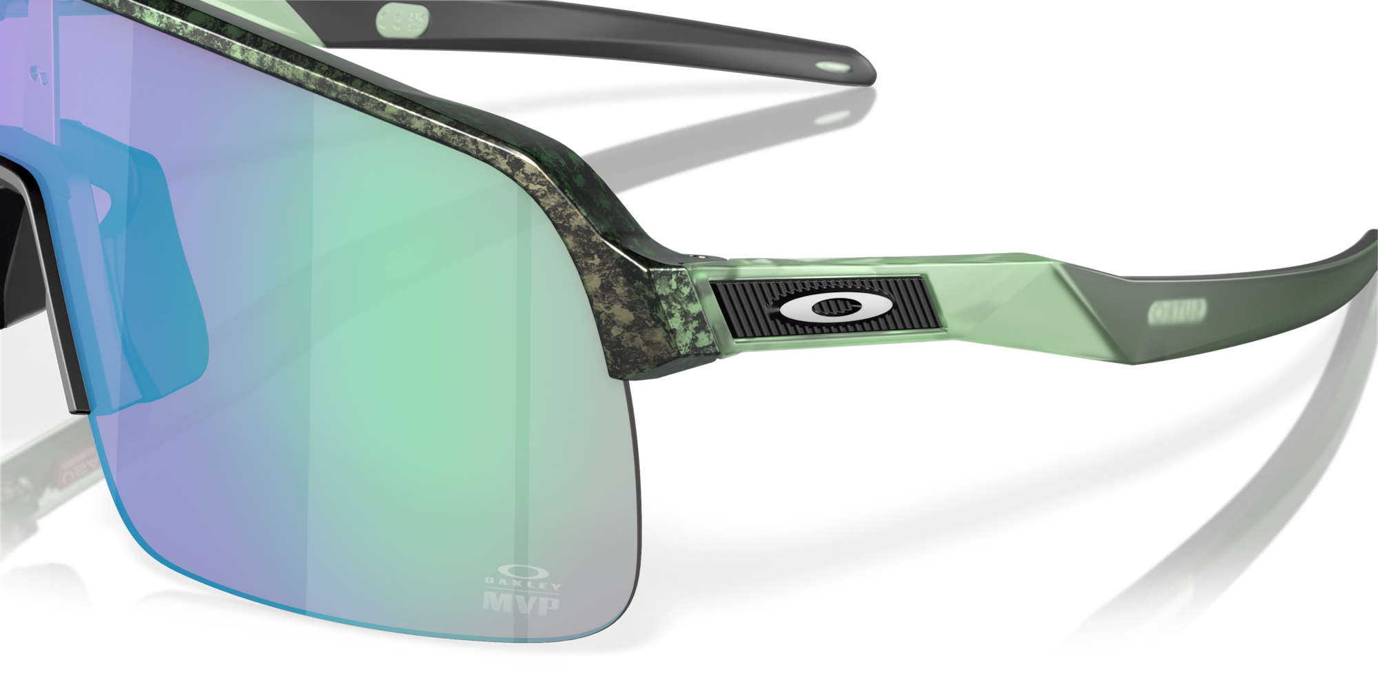オークリー Sutro Lite - MVP Exclusiveサングラス Matte Silver/Green