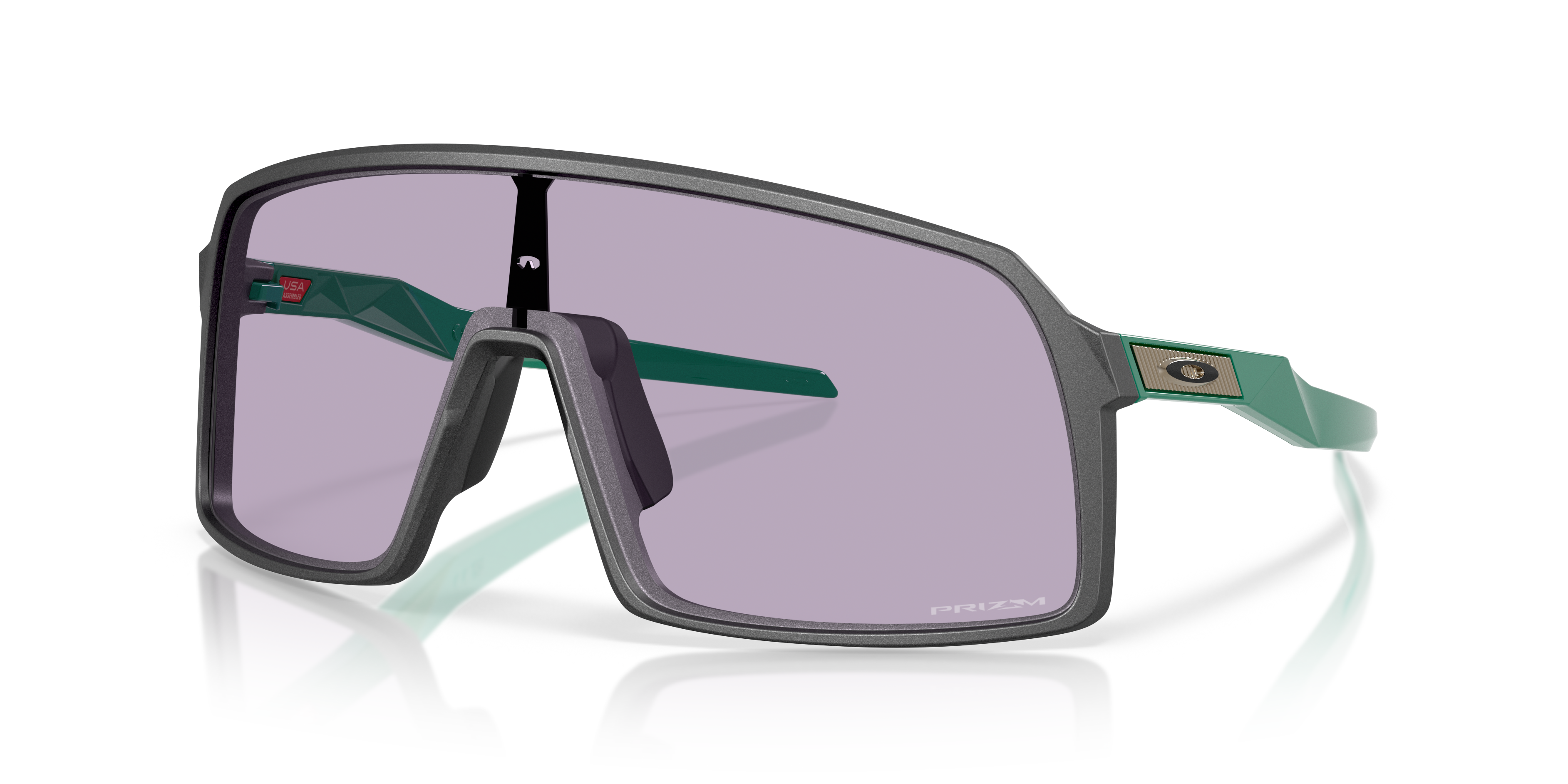 Sutro (Low Bridge Fit) Prizm Slate Lenses, Steel Frame Sunglasses