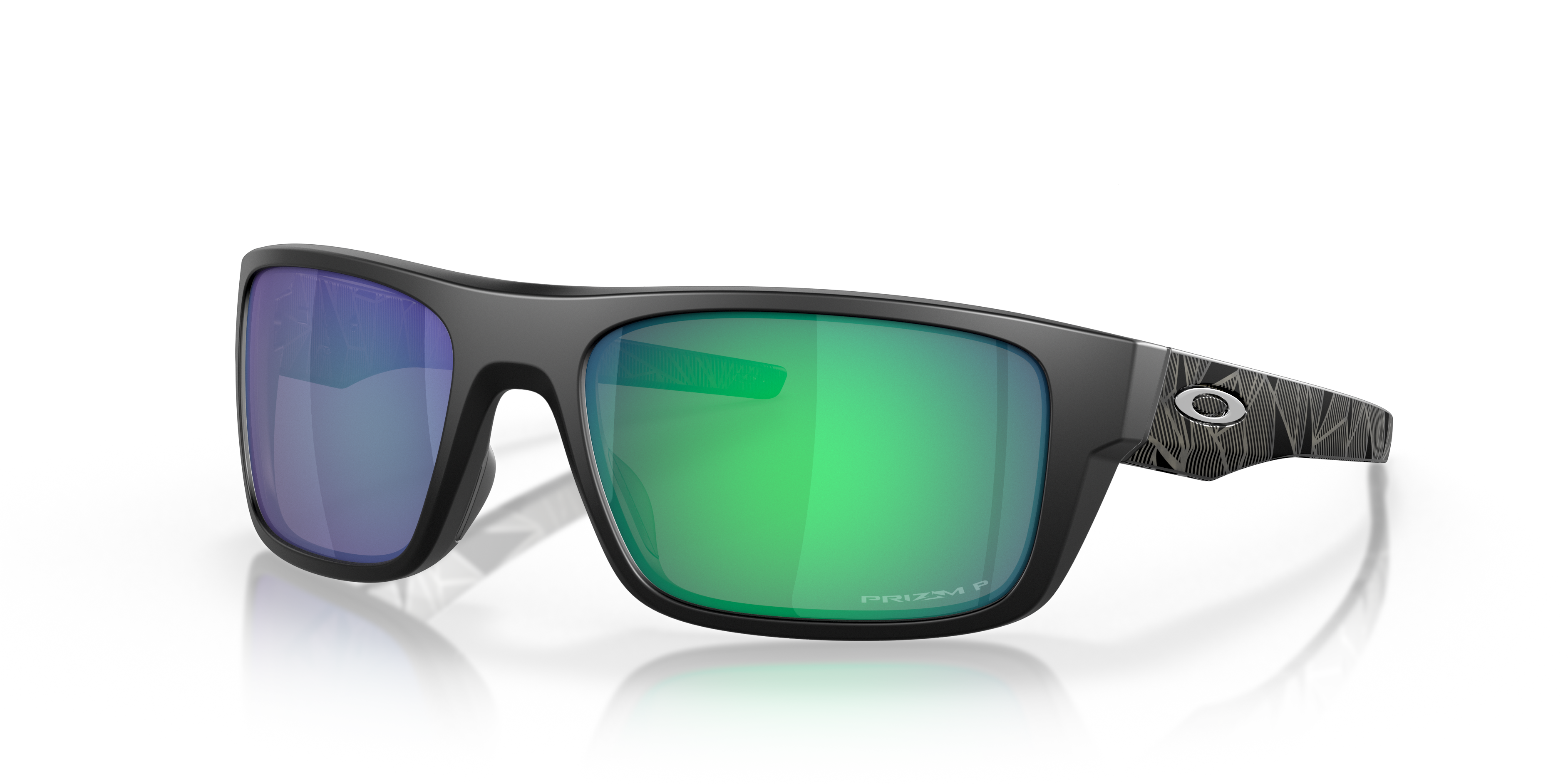 Drop Point™ Prizm Jade Polarized Lenses, Matte Black Prizmatic