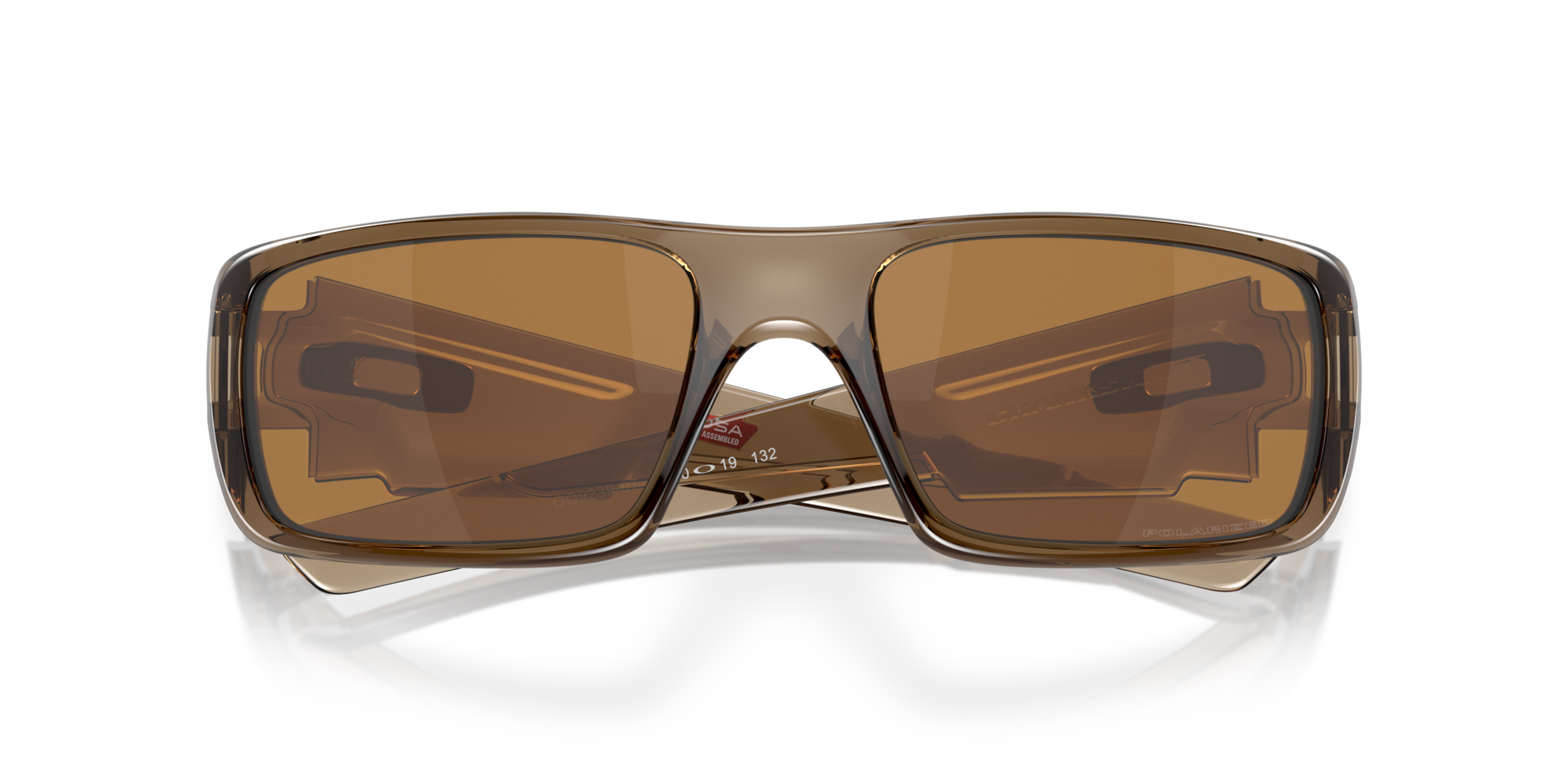 オークリー Crankshaft™サングラス Brown SmokeフレームとTungsten