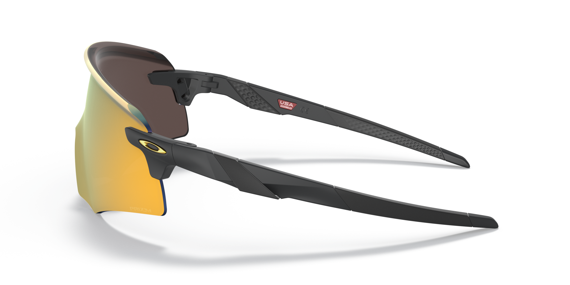 Oakley Encoder (Low Bridge Fit) Sunglasses with Matte Carbon Frame