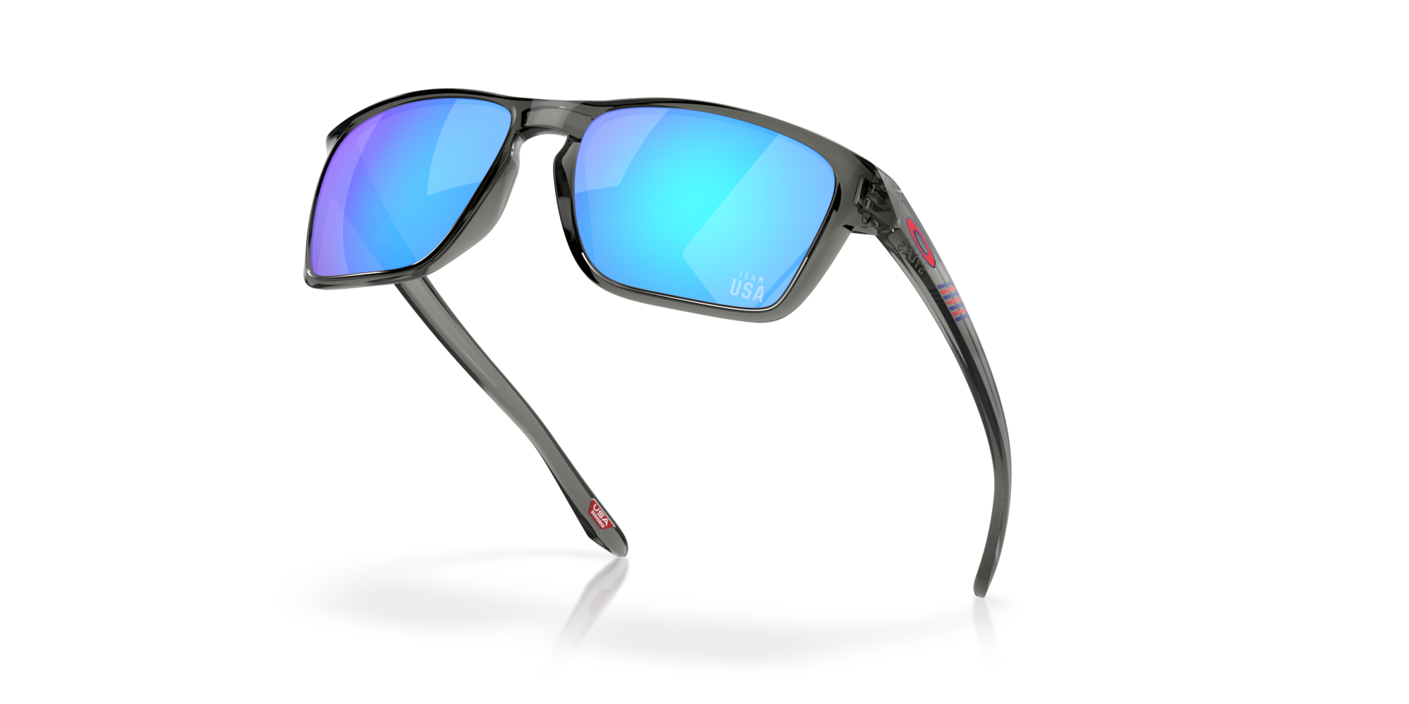 Oakley Sylas XL Team USA Sunglasses with Grey Smoke Frame and