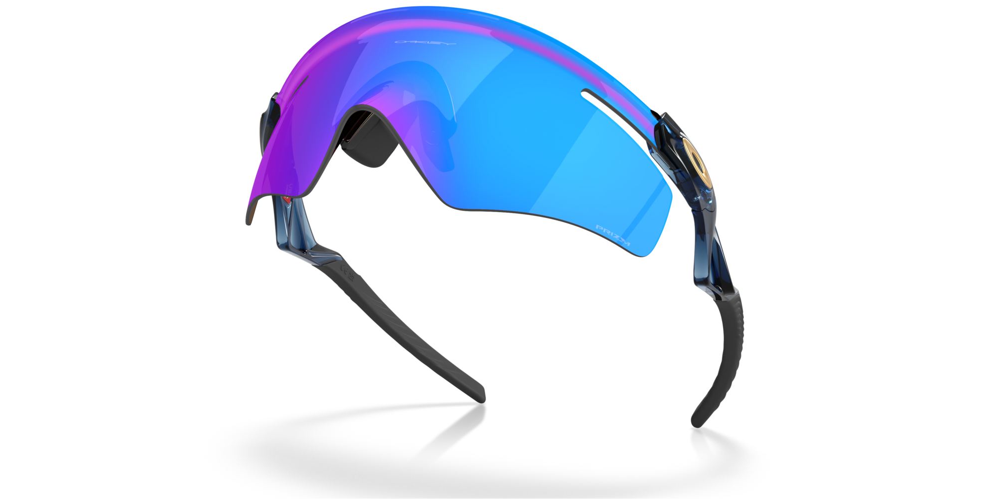 Oakley QNTM Kato™ Sunglasses with Transparent Stonewash Frame and