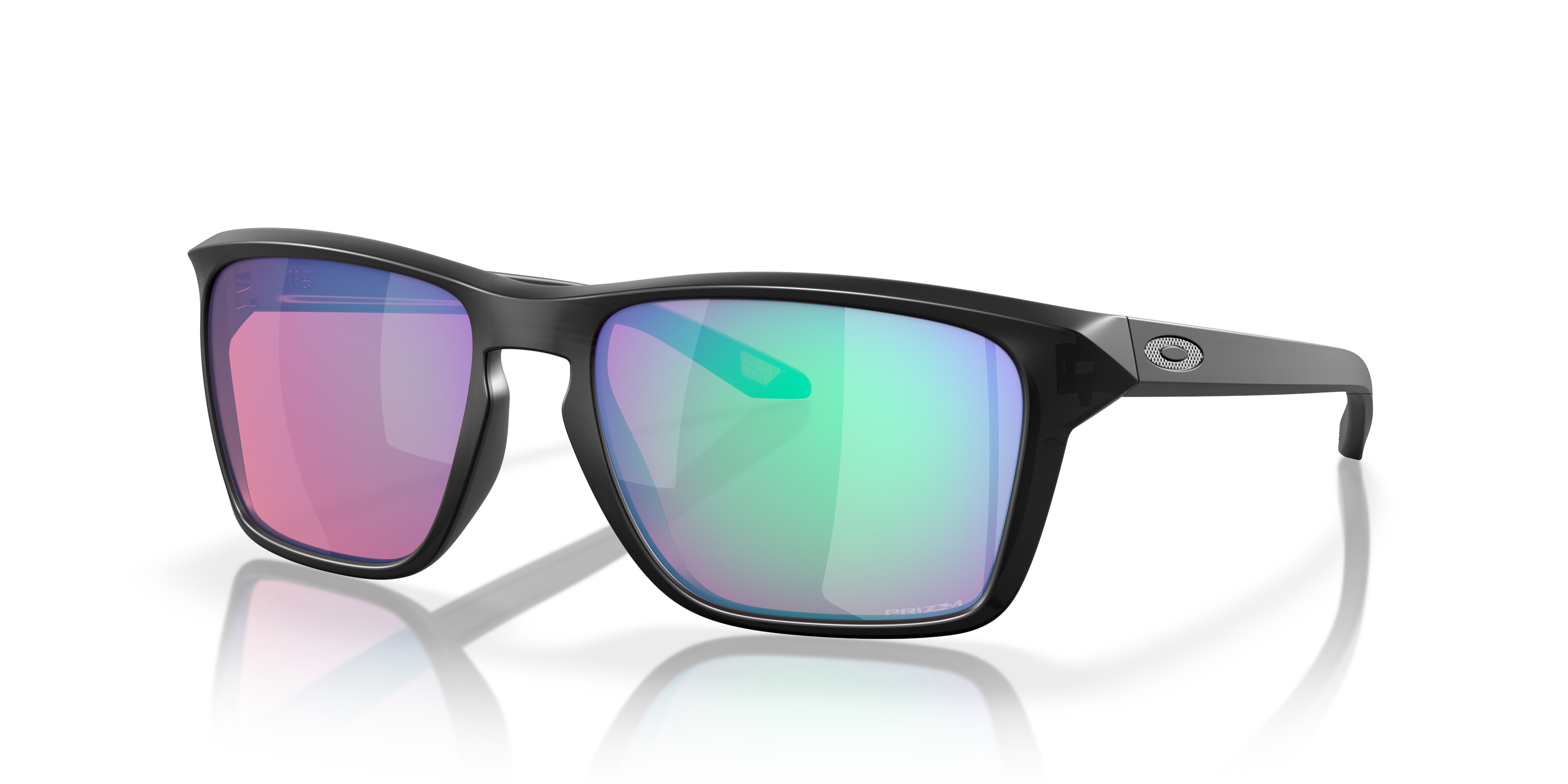 Sylas Prizm Golf Lenses, Matte Black Ink Frame Sunglasses | Oakley