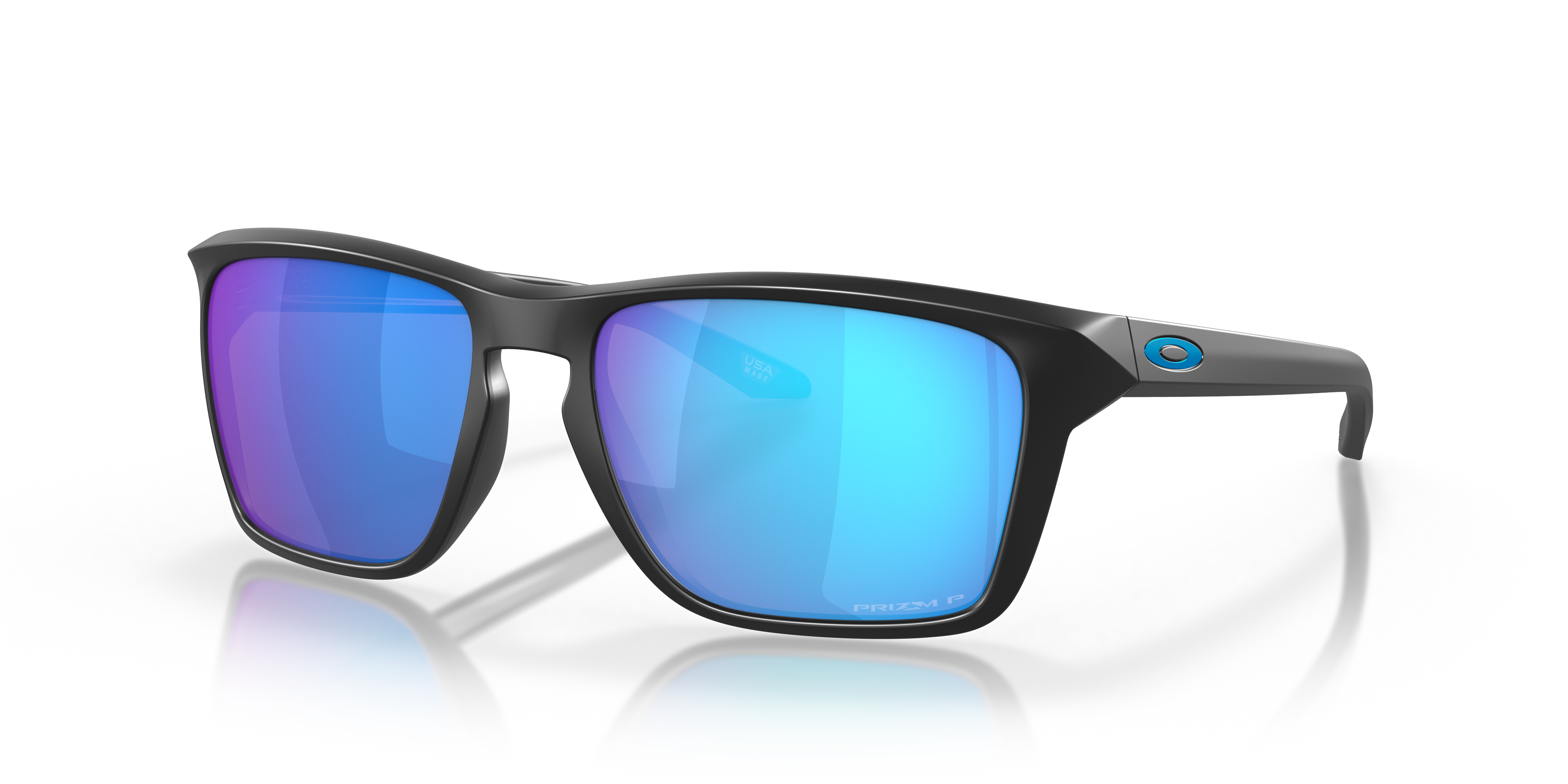 オリヅル Sylas (Low Bridge Fit) Prizm Sapphire Polarized Lenses, Matte