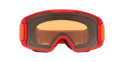 Line Miner™ S Snow Goggles - Red Neon Orange
