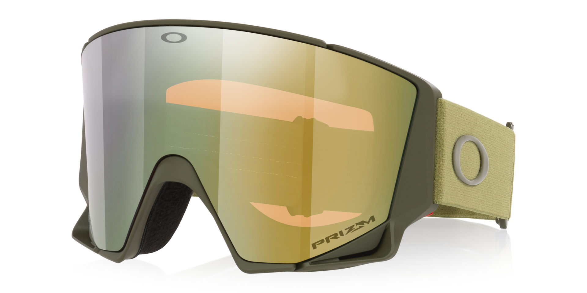 Oakley Flow Scape™ L Snow Goggles with Matte Black Strap and Prizm