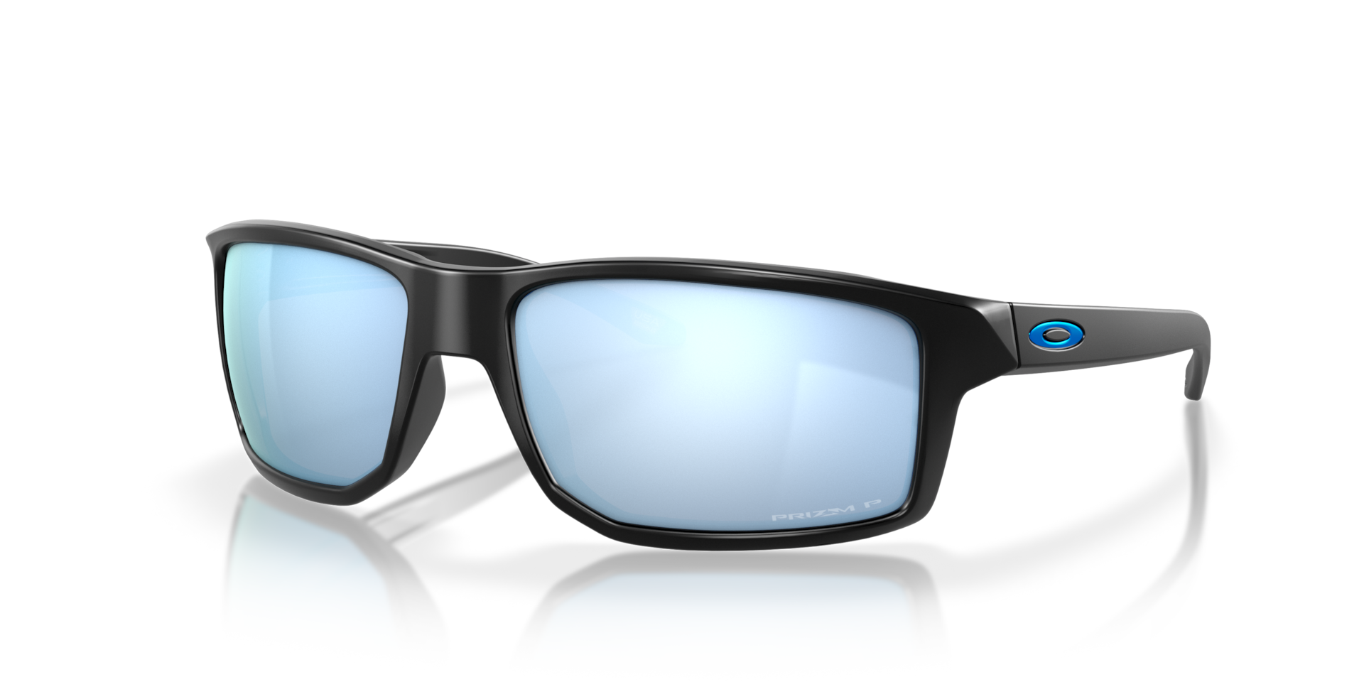 Gibston Prizm Deep Water Polarized Lenses, Matte Black Frame