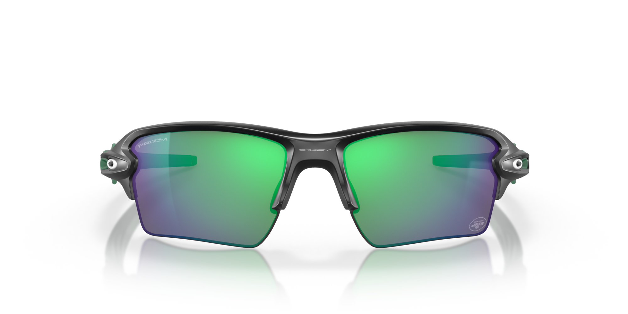 Oakley New York Jets Flak® 2.0 XL Sunglasses with Matte Black
