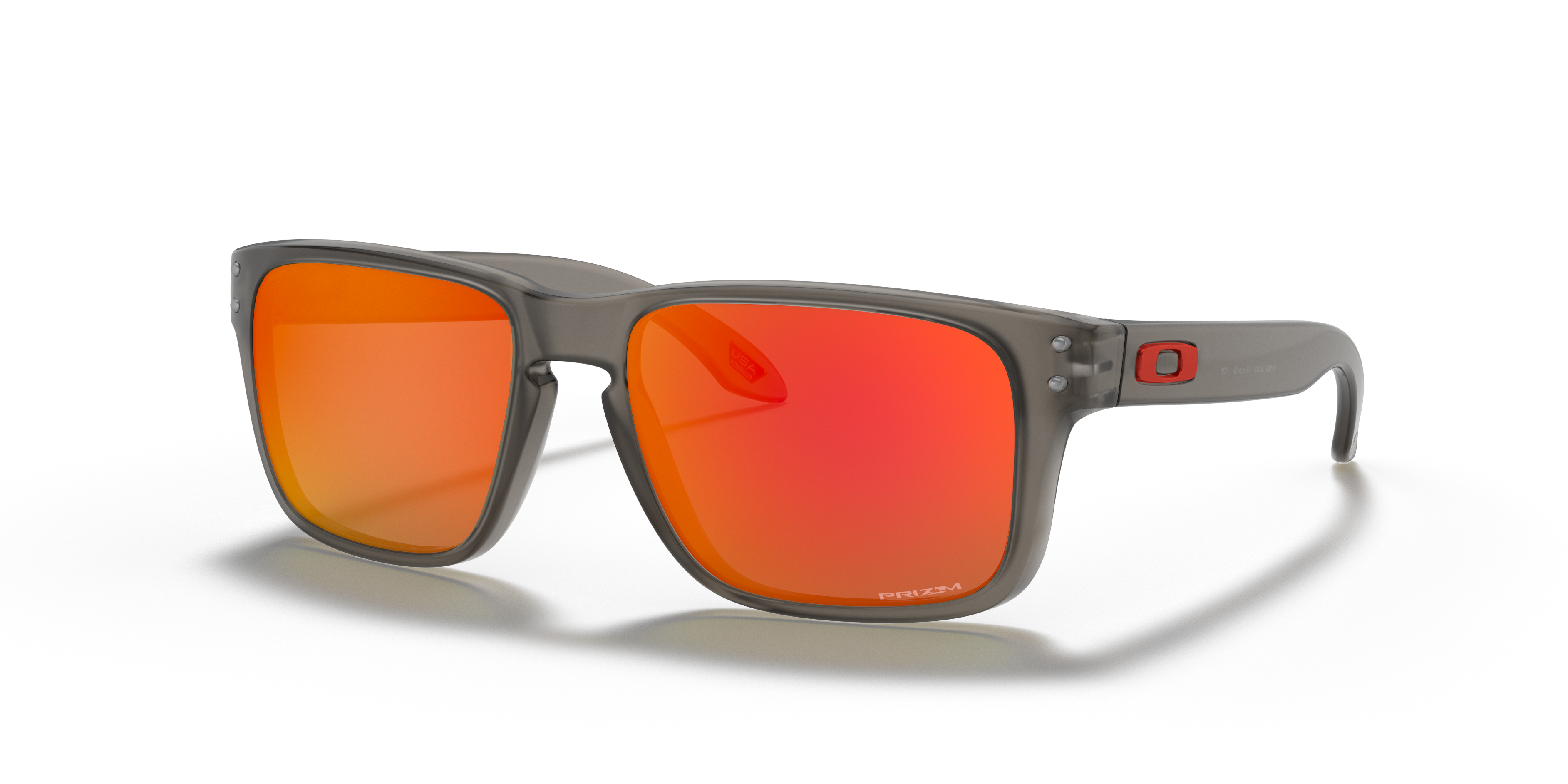 Holbrook™ XS (Youth Fit) Prizm Ruby Lenses, Matte Grey Ink Frame