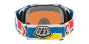 Airbrake® MTB Troy Lee Designs Series Goggles - White Dropin