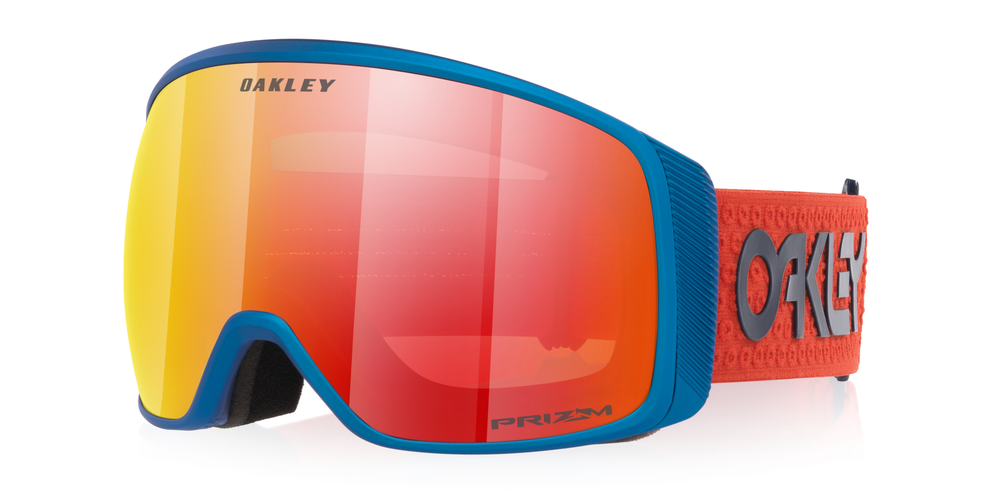 Oakley Men's Flight Tracker L Snow Goggles - Anodized Blue Size: 0 / / 2
