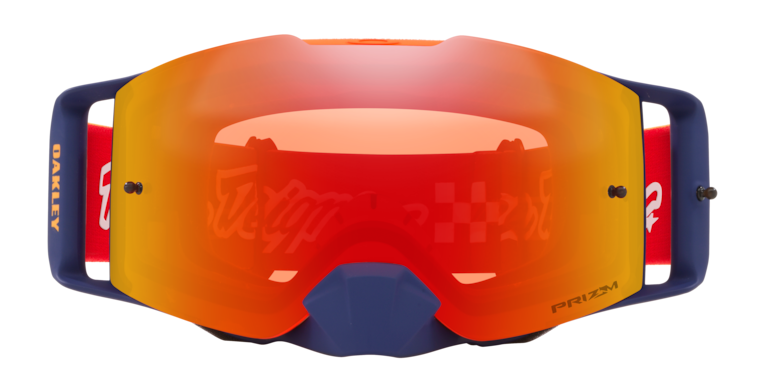 Front Line™ MX Troy Lee Designs Series Goggles - Troy Lee Designs Confetti Orange Red