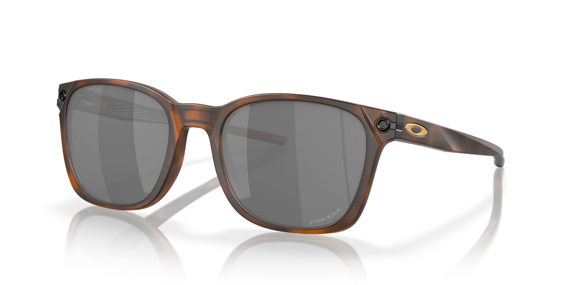 オークリー Ojectorサングラス Matte Brown TortoiseフレームとPrizm