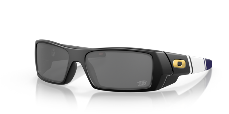 Oakley Baltimore Ravens Gascan® Sunglasses with Matte Black Frame