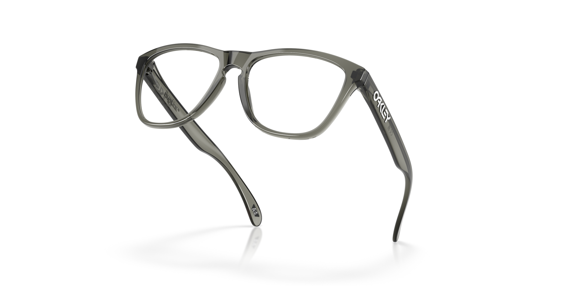 オークリー Frogskins™ (Low Bridge Fit) メガネ Grey Smokeフレーム
