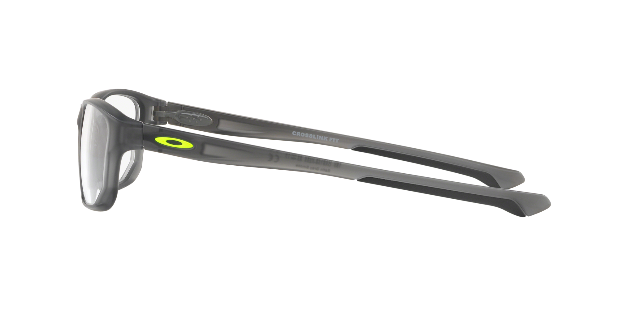Oakley Crosslink® Fit Eyeglasses with Satin Grey Smoke Frame