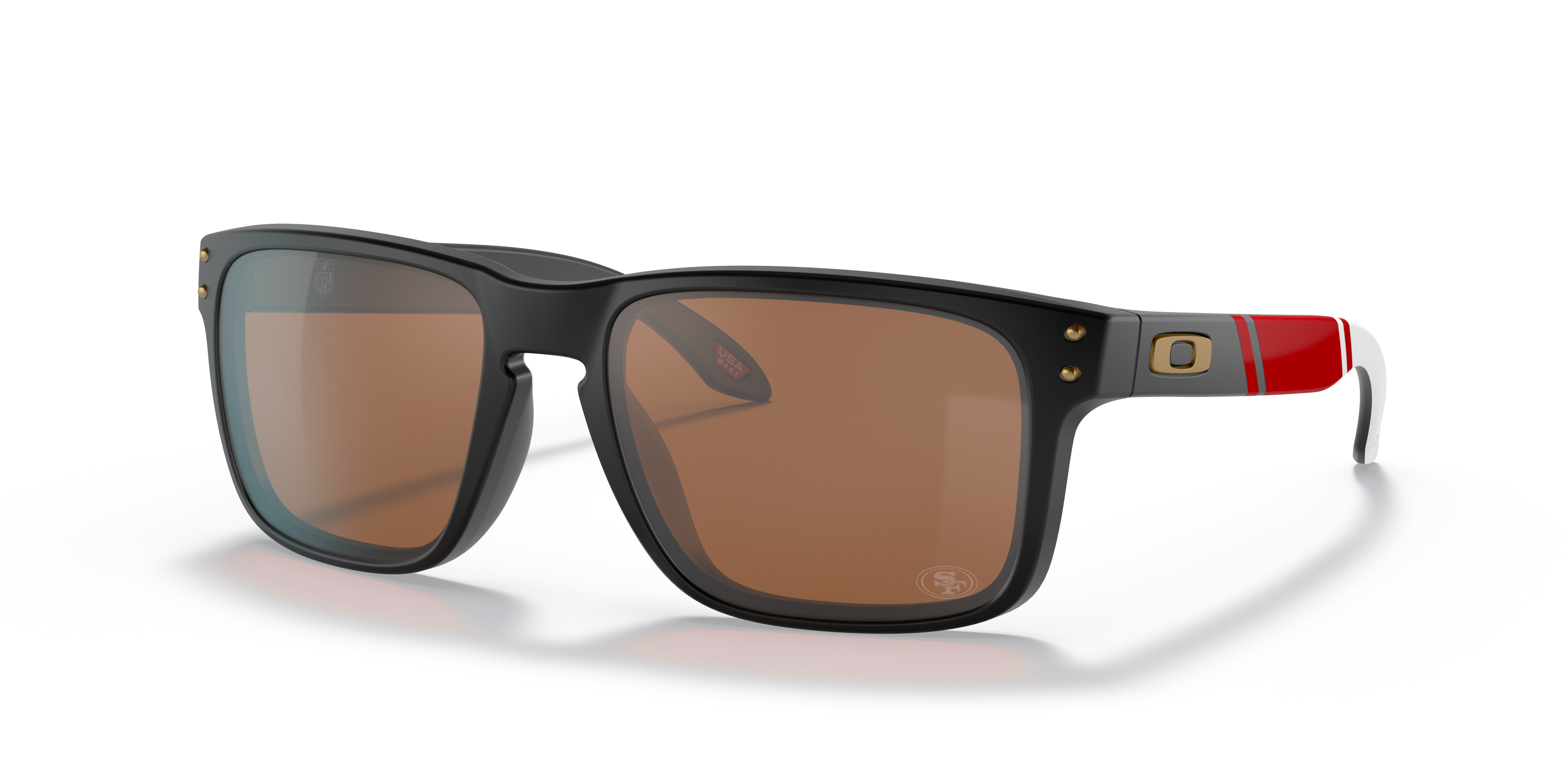 Oakley San Francisco 49ers Holbrook™ Sunglasses with Matte Black