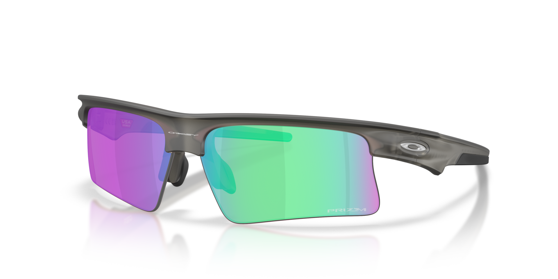 Bisphaera™ Speed Prizm Golf Lenses, Matte Grey Smoke Frame