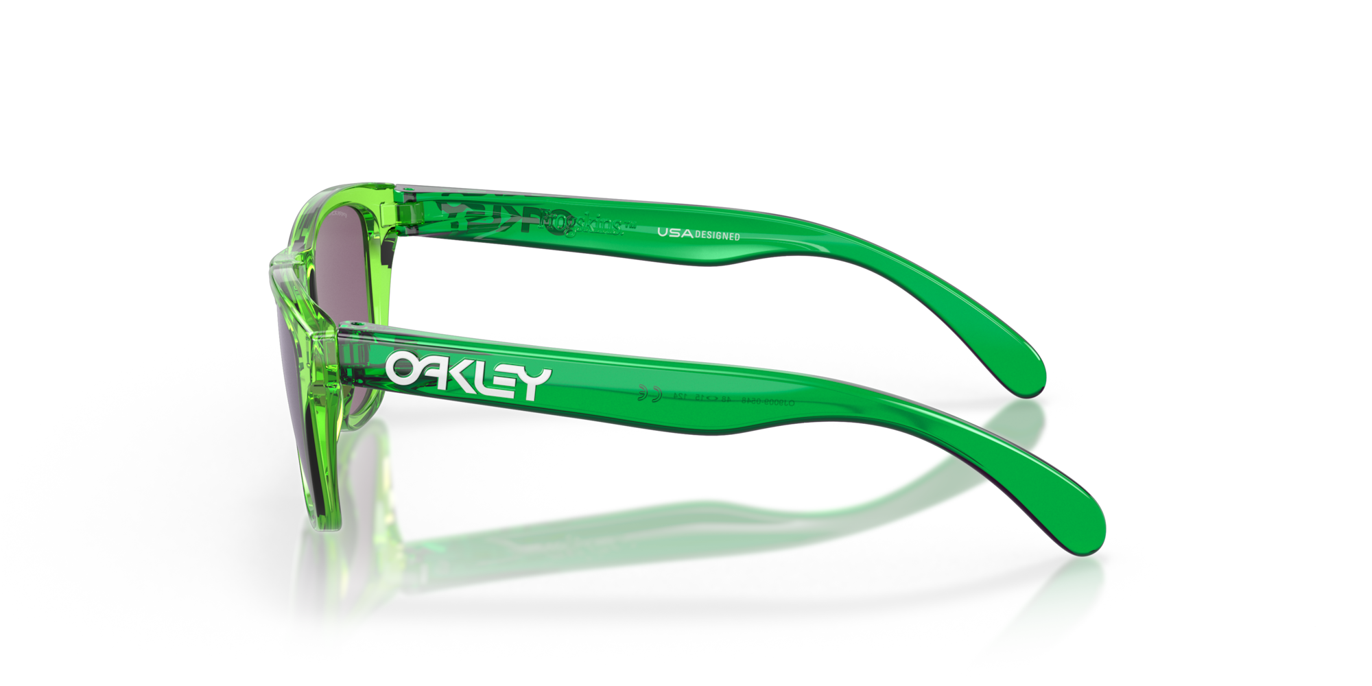 Oakley Frogskins™ XXS (Youth Fit) Sunglasses with Acid Green Frame
