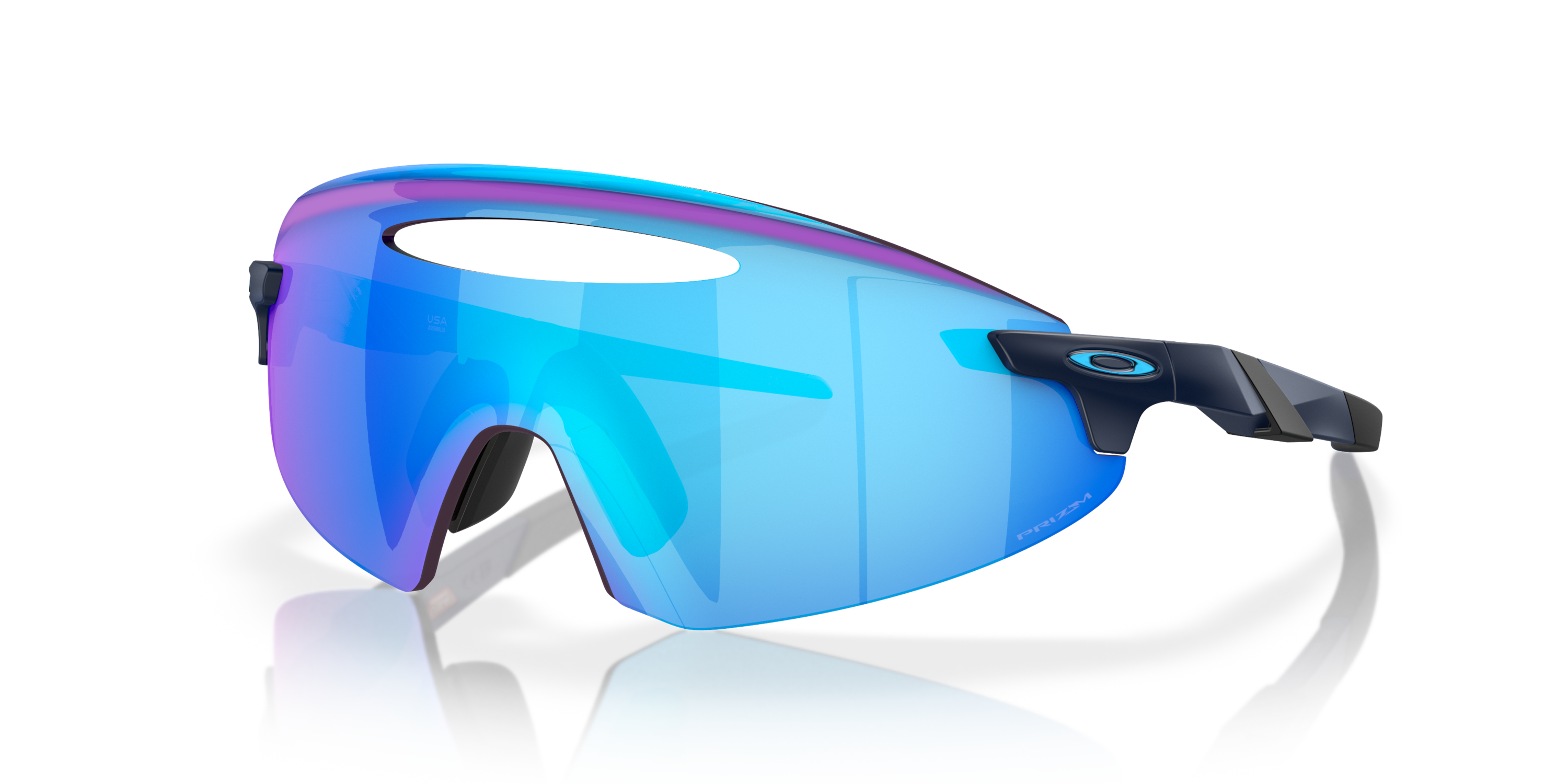 Oakley Encoder™ Ellipse Sunglasses with Matte Navy Frame and Prizm ...