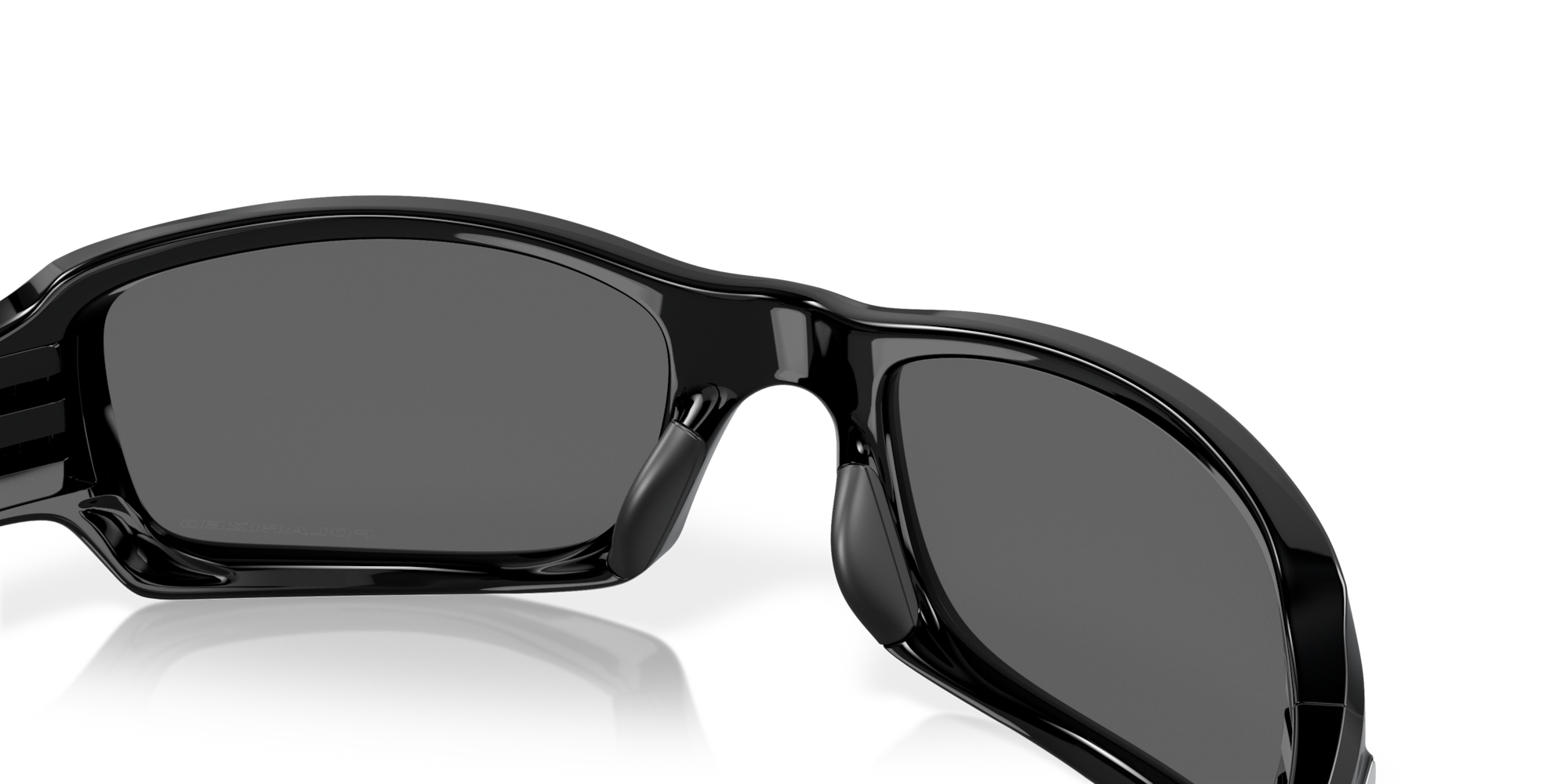 オークリー Fives Squared®サングラス Polished BlackフレームとBlack