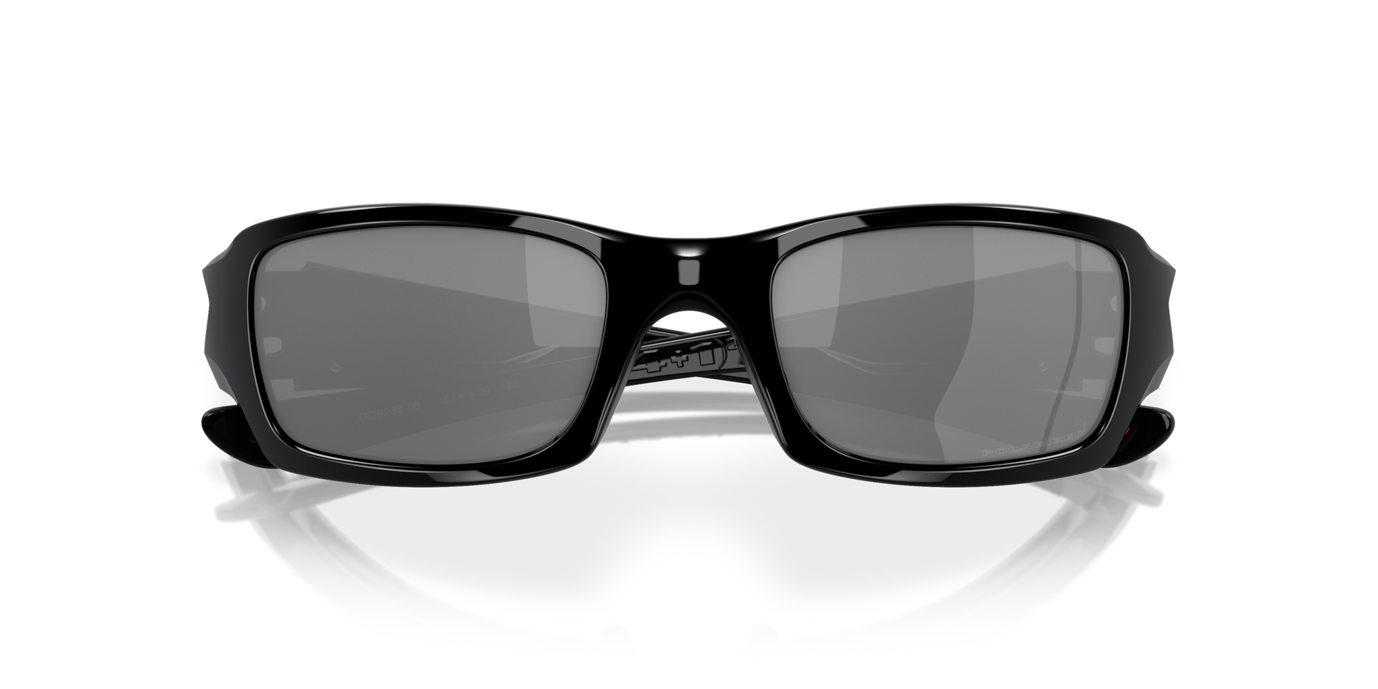 オークリー Fives Squared®サングラス Polished BlackフレームとBlack