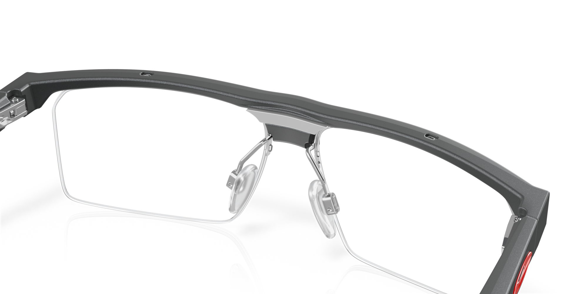 Oakley Coupler Eyeglasses with Satin Light Steel Frame | Oakley® US