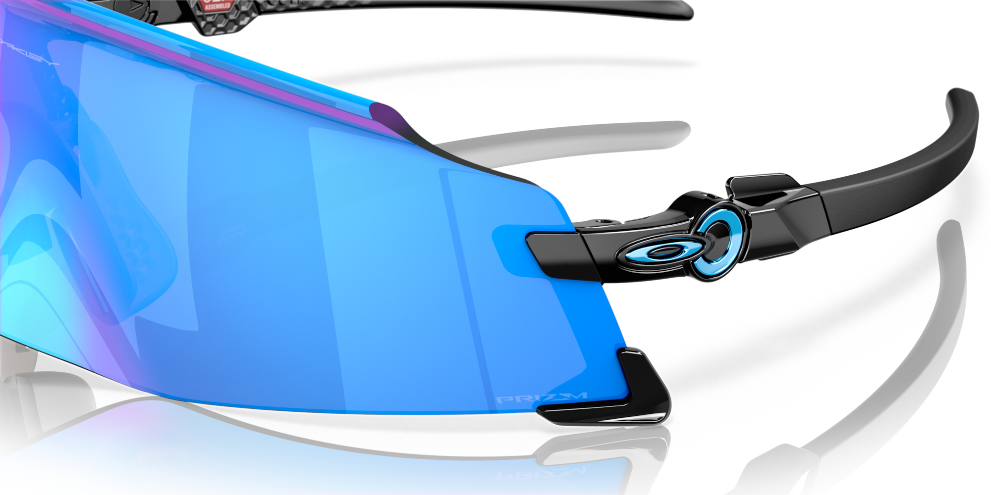 Oakley Kato Sunglasses with Polished Black Frame and Prizm