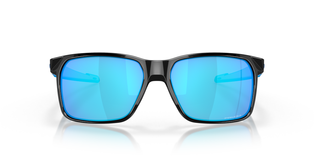 Portal X Prizm Sapphire Lenses, Polished Black Frame Sunglasses