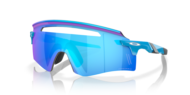 Oakley Encoder™ Squared Sunglasses with Sky Blue Frame and Prizm