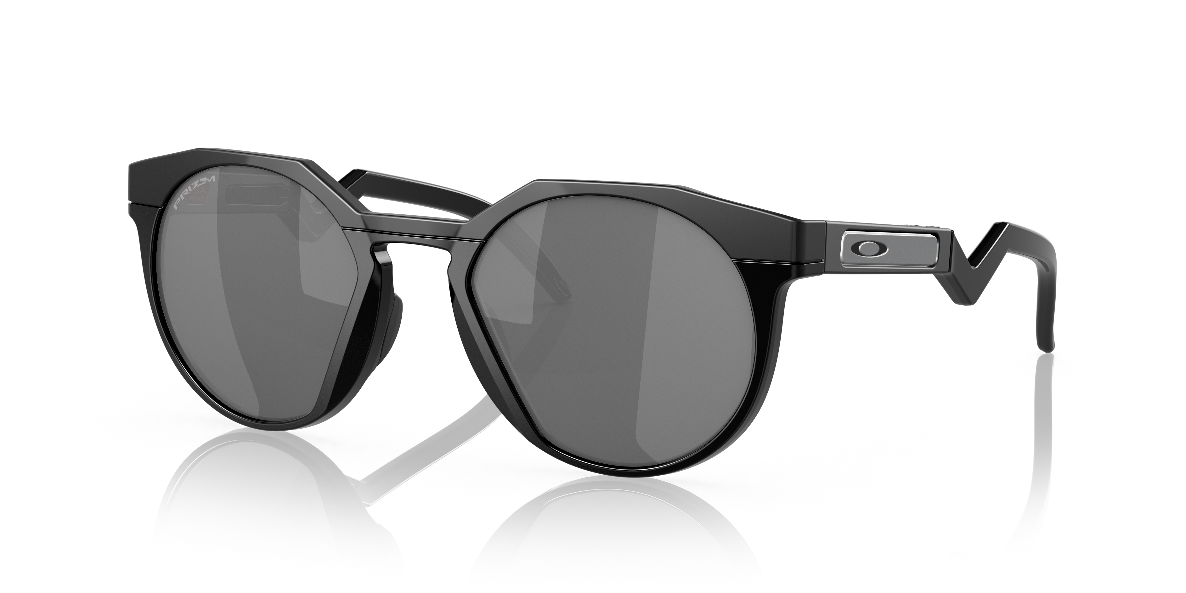 Oakley HSTN (Low Bridge Fit) Sunglasses with Matte Black Frame and