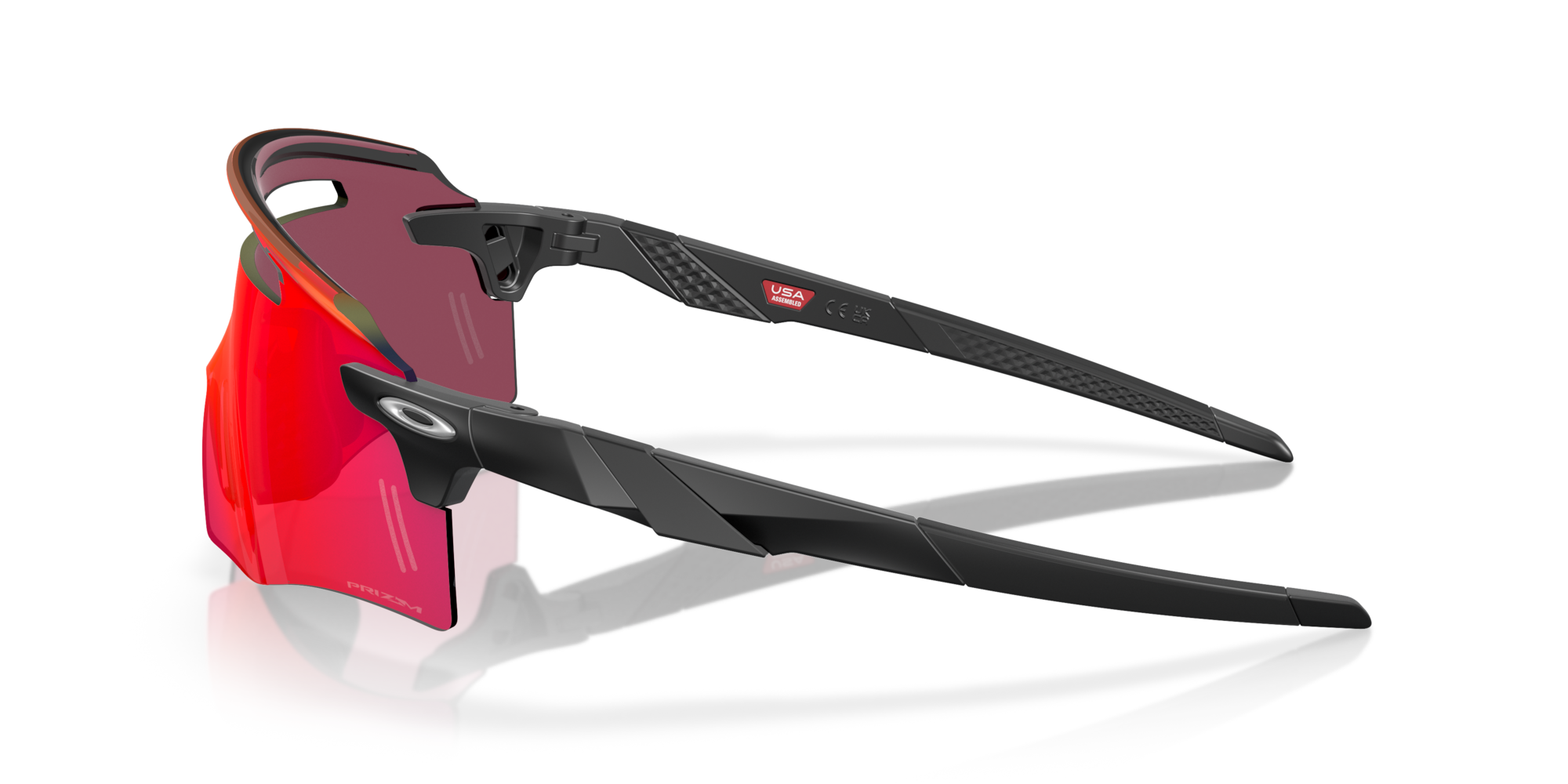 Oakley Encoder™ Squared Sunglasses with Matte Black Frame and