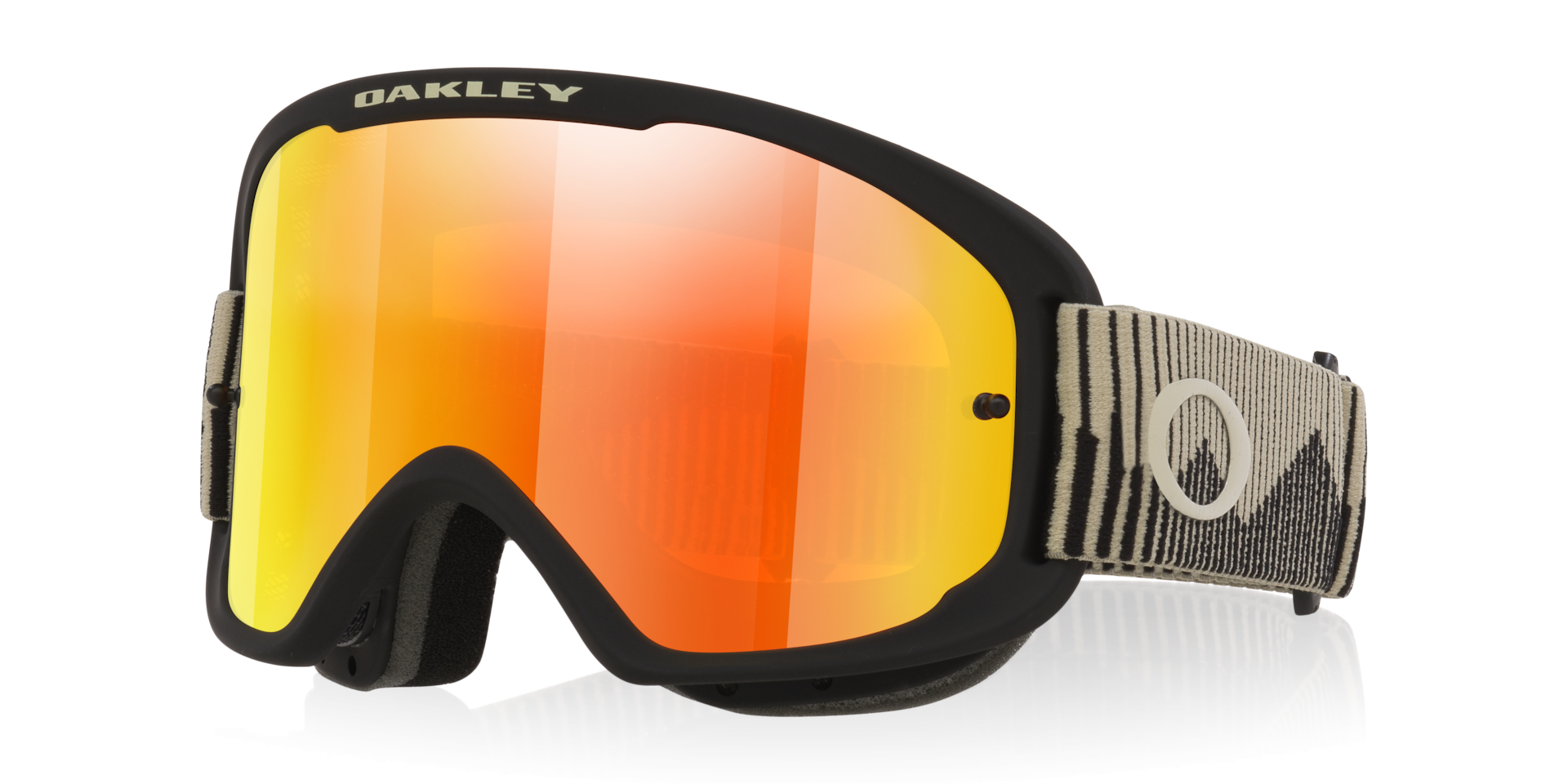Oakley Man Sunglass O-Frame® 2.0 PRO MTB Goggles -  Frame color: Black Sand, Lens color: Fire Iridium