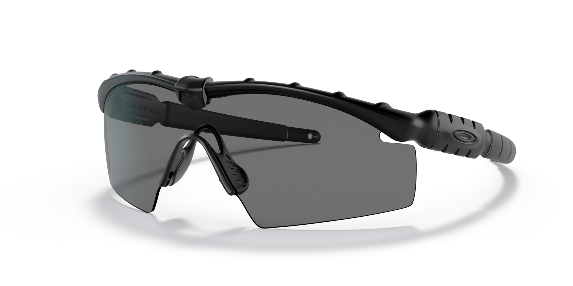M Frame® 2.0 Industrial - Safety Glass Grey Lenses, Matte Black