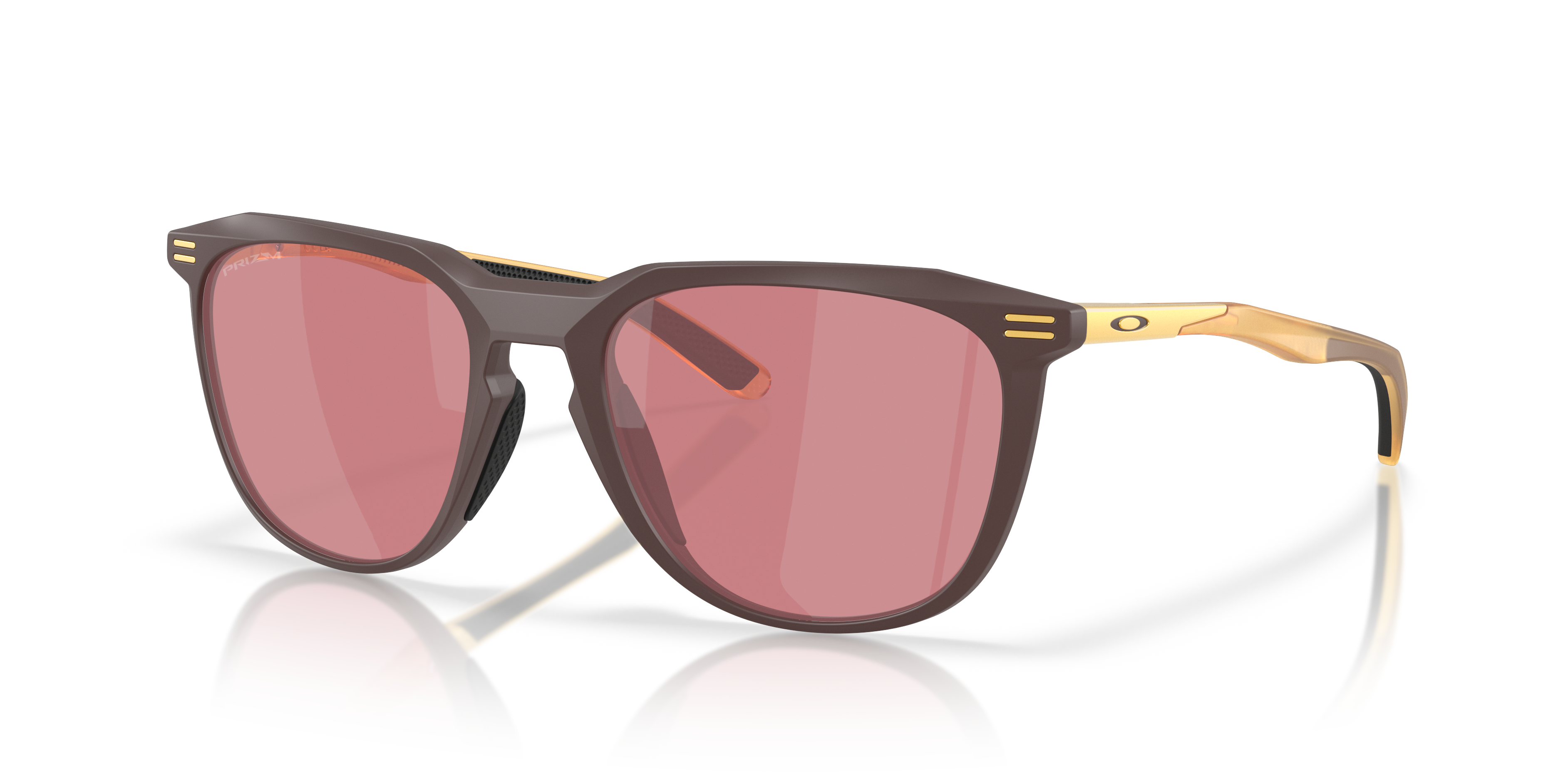 Thurso Prizm Dark Golf Lenses, Matte Grenache Frame Sunglasses