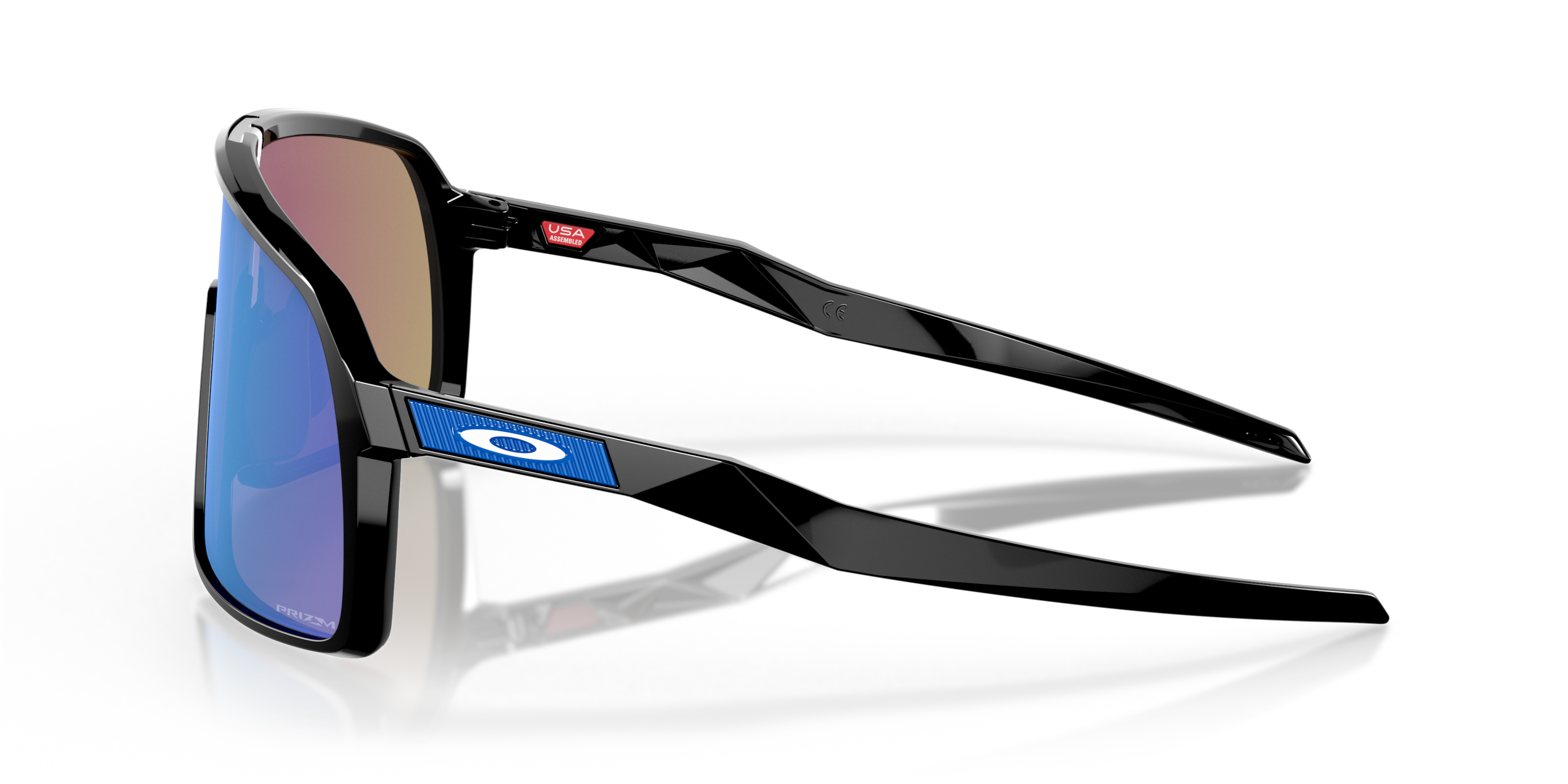 オークリー Sutroサングラス Polished BlackフレームとPrizm Sapphireレンズ | オークリー公式ストア 日本