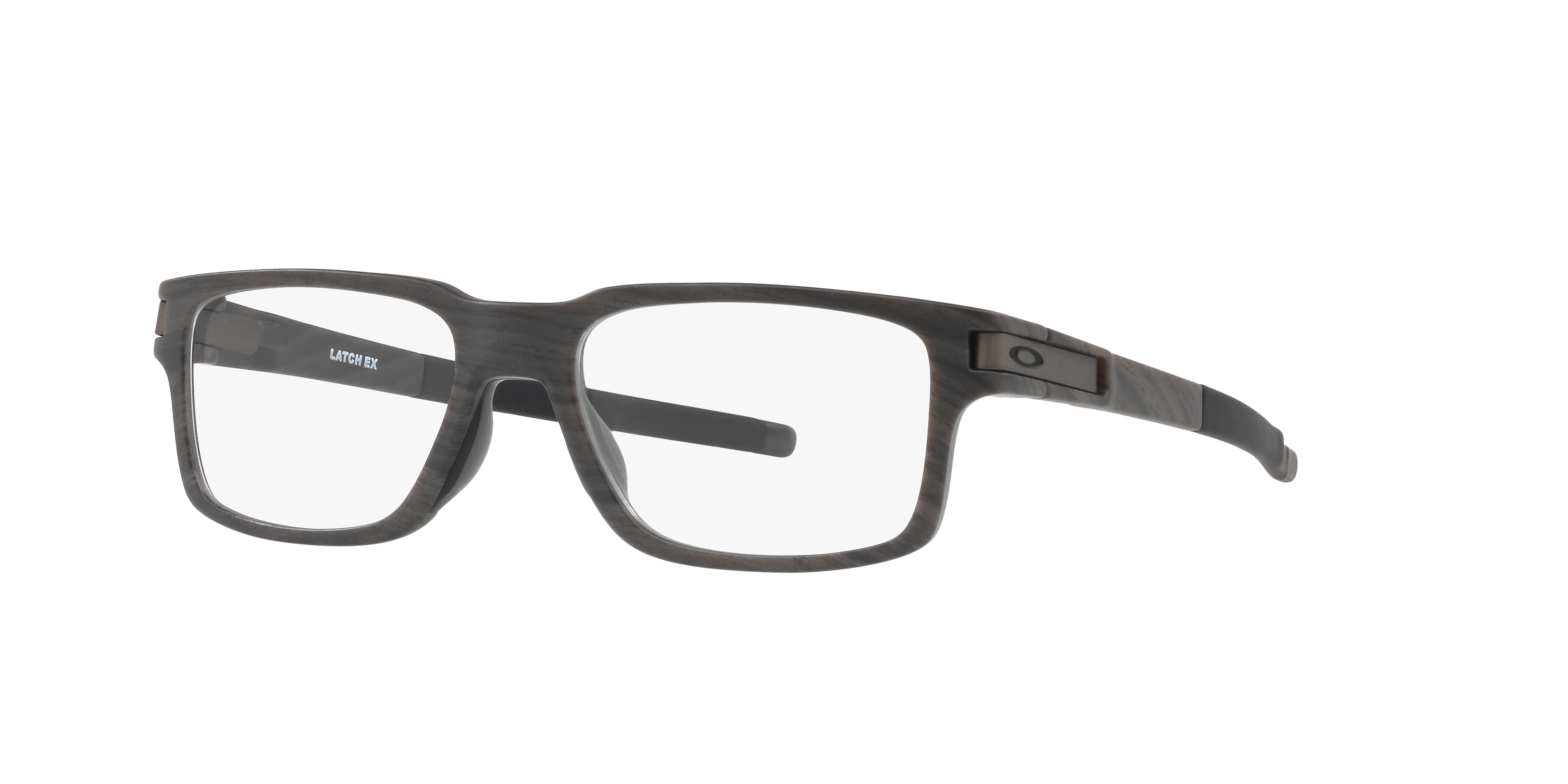 Oakley Latch™ EX (TruBridge™) Eyeglasses with Woodgrain Frame