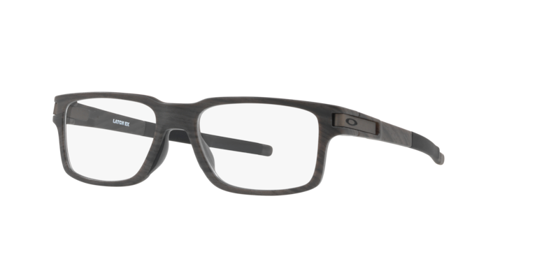 Oakley Latch™ EX (TruBridge™) Eyeglasses with Woodgrain Frame