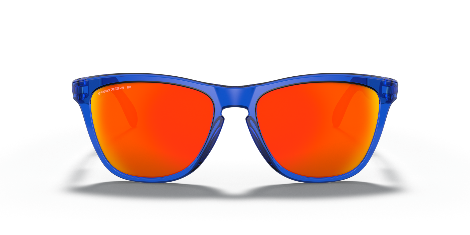 オークリー Frogskins™ Mixサングラス Crystal BlueフレームとPrizm