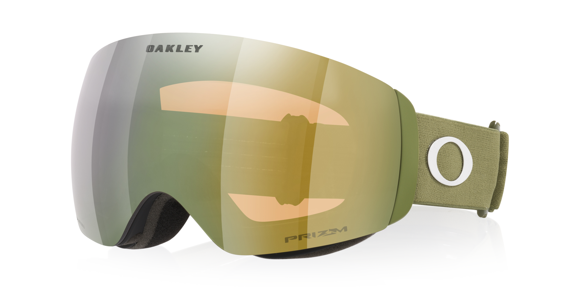 Oakley Flight Deck™ M Snow Goggles with Matte Black Strap and
