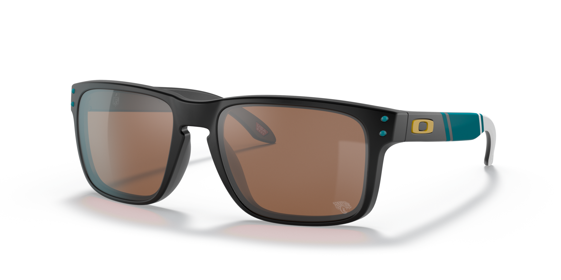 Oakley Jacksonville Jaguars Holbrook™ Sunglasses with Matte Black