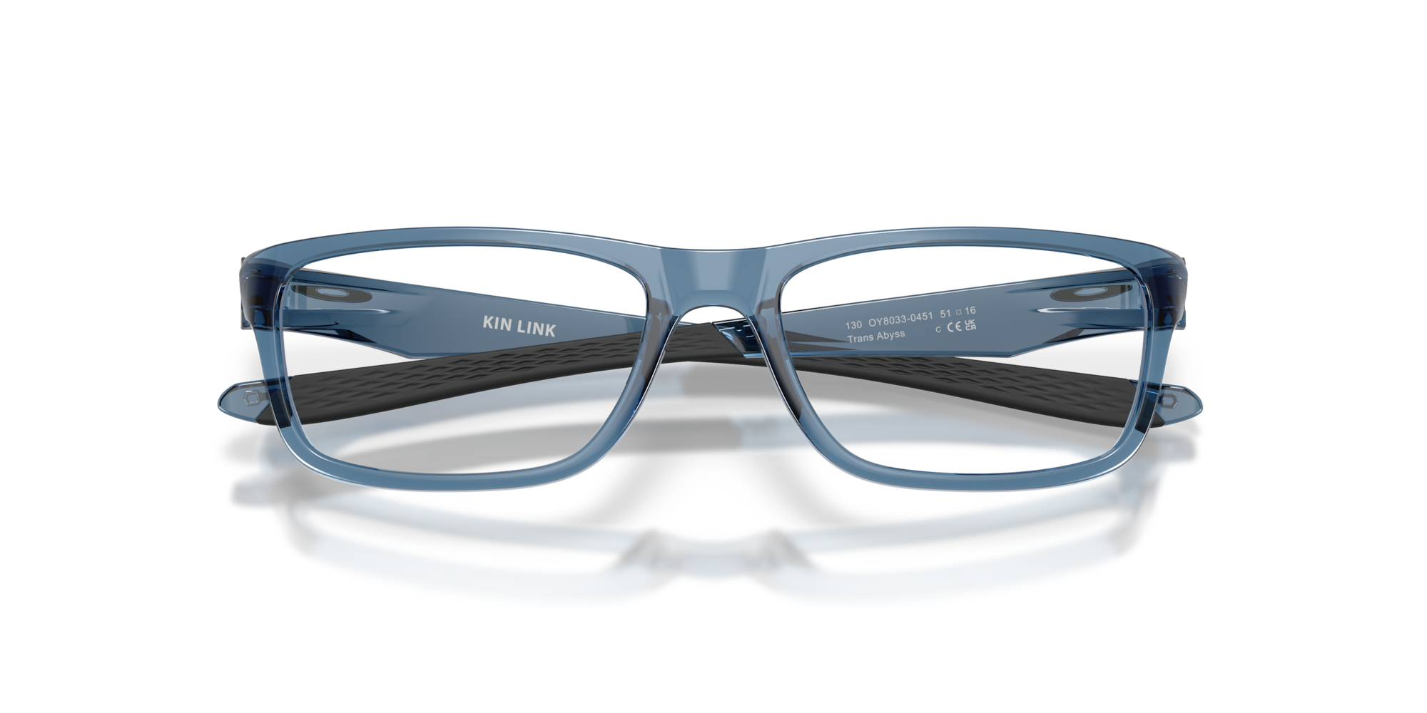 Oakley Kin Link Eyeglasses with Transparent Abyss Frame | Oakley® CA
