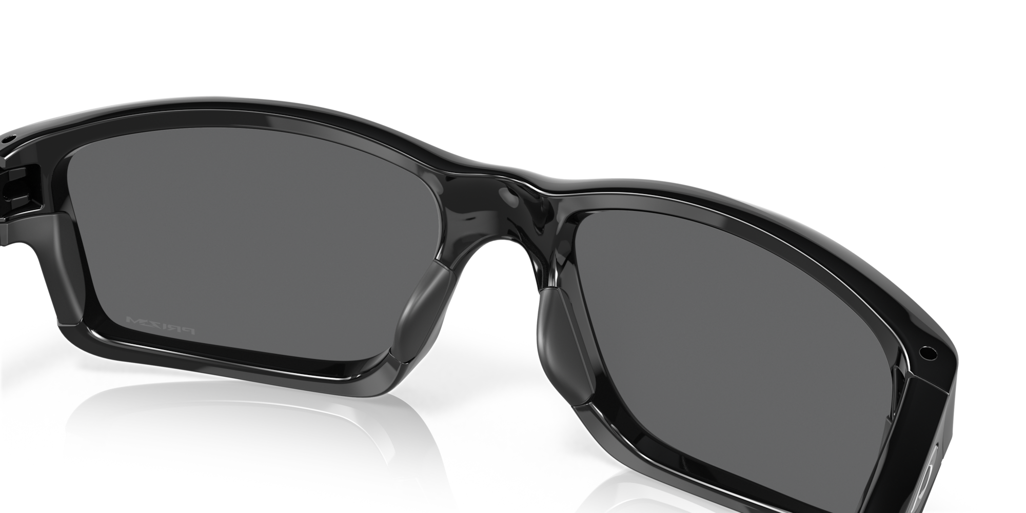 オークリー Chainlink™サングラス Polished BlackフレームとBlack