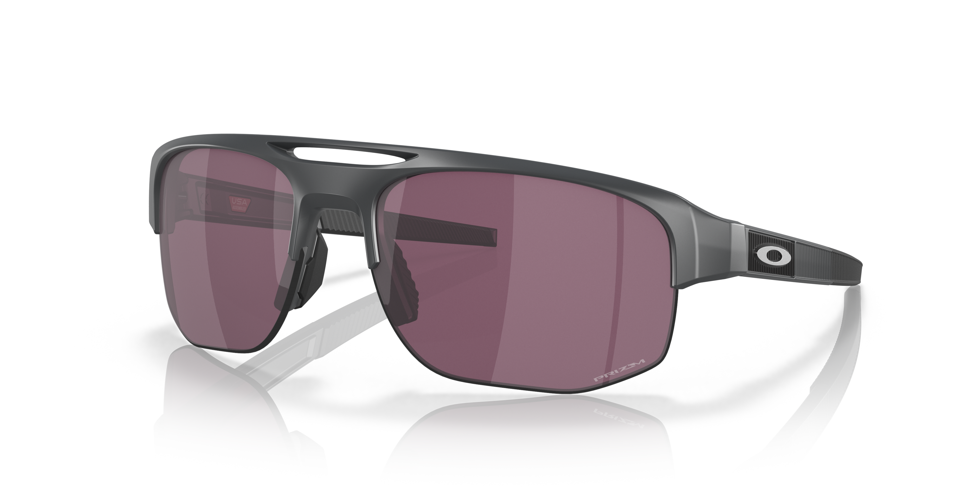 オークリー MERCENARY OO9424F Prizm サングラス 美品 Oakley Mercenary Sunglasses with Matte Carbon Frame and Prizm Road